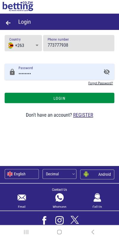 Login Page