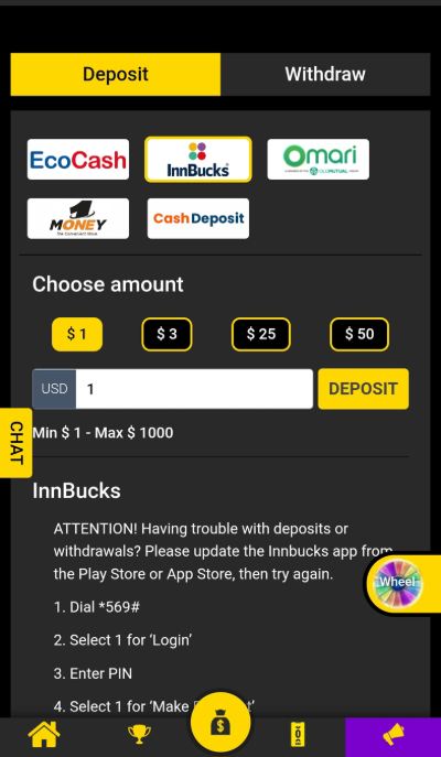 Deposit Funds
