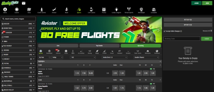 New ZW betting sites - LuckyBets