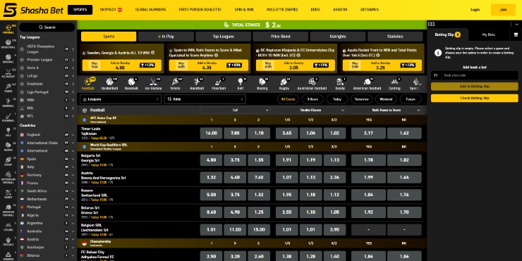 New ZW betting sites - ShashaBet