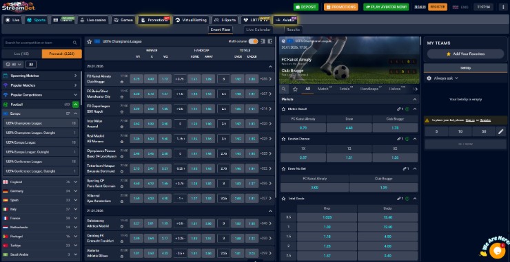 Streambet Zimbabwe sportsbook