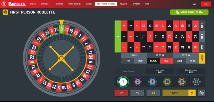 Bezbets Zimbabwe Casino