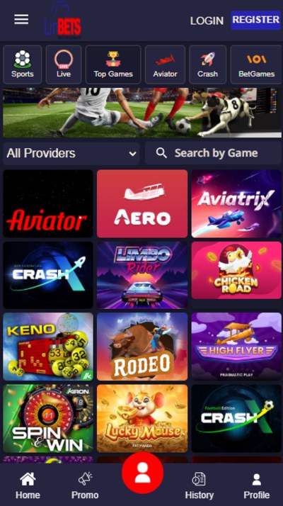 Linbets Zimbabwe mobile