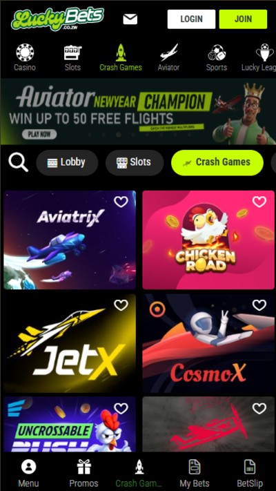 LuckyBets Zimbabwe Mobile