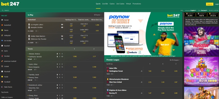 bet247 Sportsbook Zimbabwe